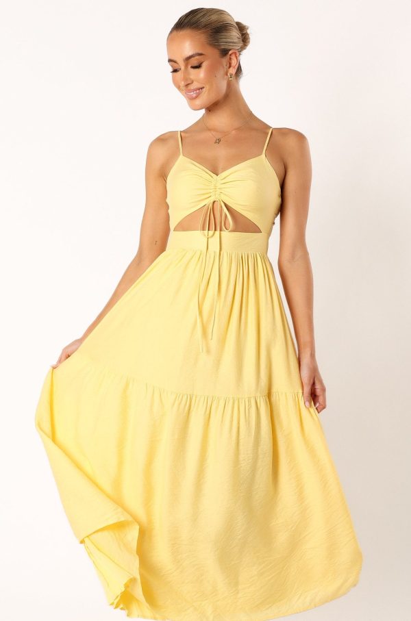 Wendy Midi Dress - Sunshine